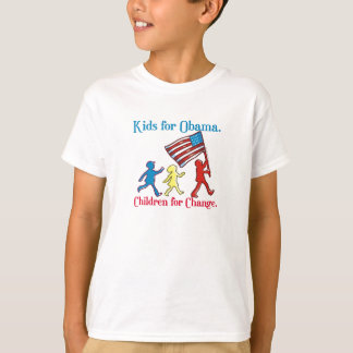 T-shirt Enfants pour Obama