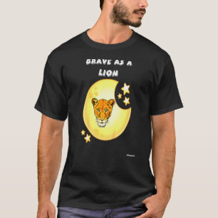 T-shirt Enfants Pour Un Enfant Courageux Brave Comme Un Li