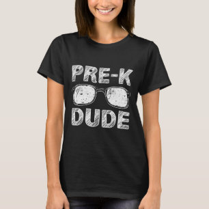 T-shirt Enfants Pré-K Dude Premier jour du cadeau préscola