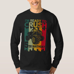 T-shirt Enfants prêts à écraser 5e anniversaire 5 Monster 