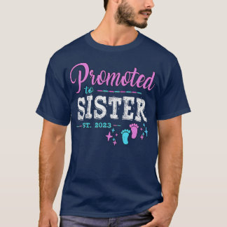 T-shirt Enfants Promus À Soeur Est 2023 Grossesse