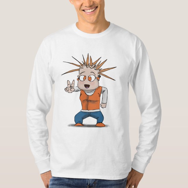 T-shirt Enfants punks (Devant)