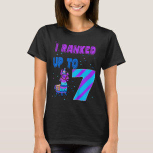 T-shirt Enfants que j'ai classés jusqu'à 7 Jeu vidéo 7e an