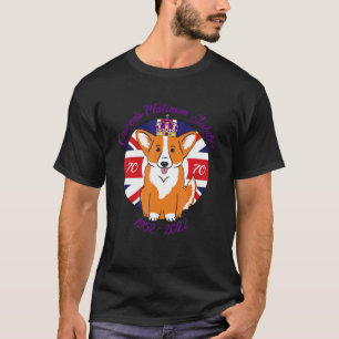 T-shirt Enfants Queen's Platinum Jubilee 1952 2022 Fun Cor
