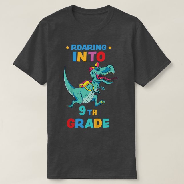 T-shirt Enfants qui volent en 9e année T  (Design devant)