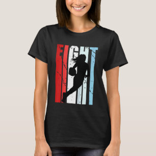 T-shirt Enfants Retro Girl 8e Basketball Anniversaire Thé