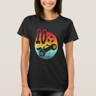 T-shirt Enfants Retro I 10 Ans I Anniversaire I Rc Voiture