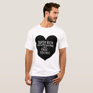T-shirt Enfants riches superbes avec rien mais le dessus