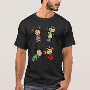 T-shirt Enfants Romping joyeux