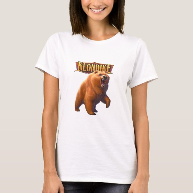 T-shirt Enfants Rowdy Grizzly Bear (Devant)