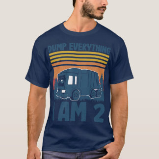 T-shirt Enfants Sauter tout Im 2 - Garçon 2e Anniversaire 