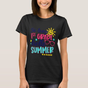 T-shirt Enfants si longue 1ère année Bonjour Vacay été Der