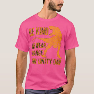T-shirt Enfants Soyez Gentils Nous Portons Orange Unity Da