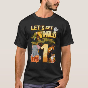 T-shirt Enfants Soyons Sauvages Je suis 1 Safari Animal Zo