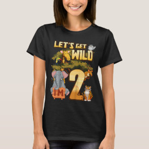 T-shirt Enfants Soyons Sauvages Je suis 2 Safari Animal Zo