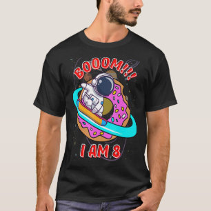 T-shirt Enfants Spaceman Anniversaire 8 Anniversaire 8 Ann