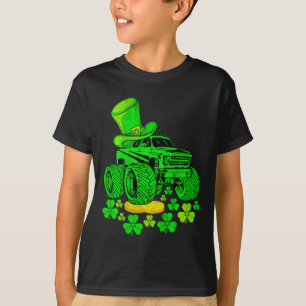T-shirt Enfants St Patrick Jour Irlandais Trèfles Shamrock