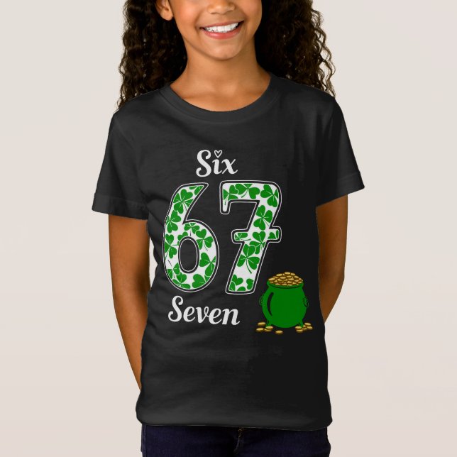 T-Shirt Enfants St.Patrick's Day Six Seven  (Devant)