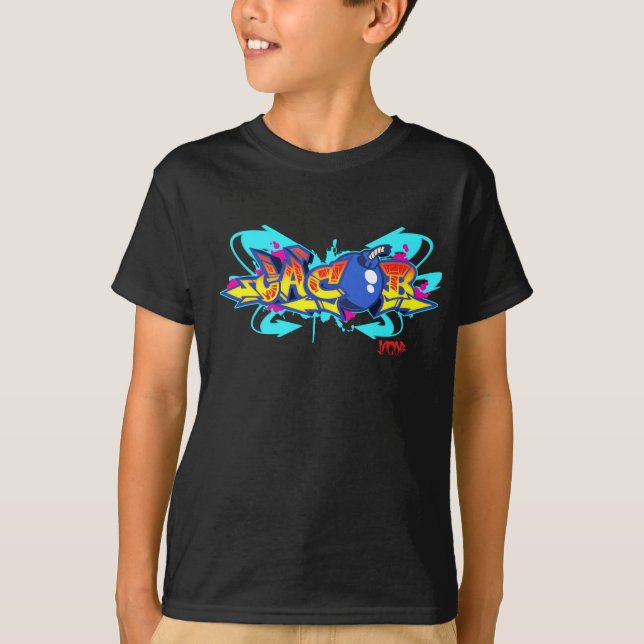 T-shirt Enfants Streetwear : Graffiti de Jacob (Devant)