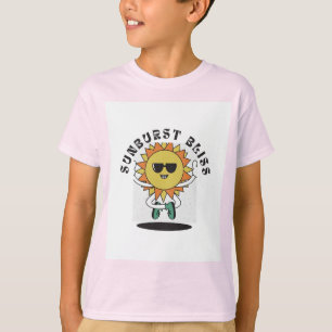 T-Shirt Enfants Sunbrust Bliss Happy Sun