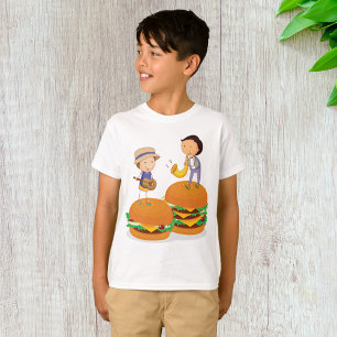 T-shirt Enfants Sur Burgers Food