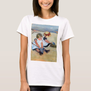 T-shirt Enfants sur la plage, Cassatt