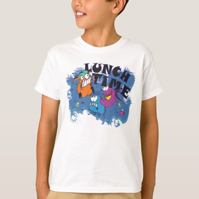 T-shirt Enfants Sweatshirt Motif : Piranha Lunch Time (Devant)