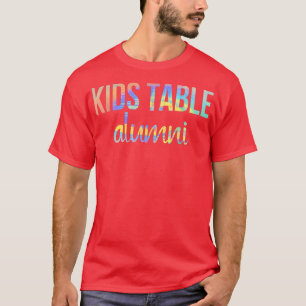 T-shirt Enfants Table Alumni Thanksgiving Dîner Sarcastiqu
