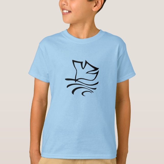 T-shirt Enfants Tee Baptism Dove (Devant)