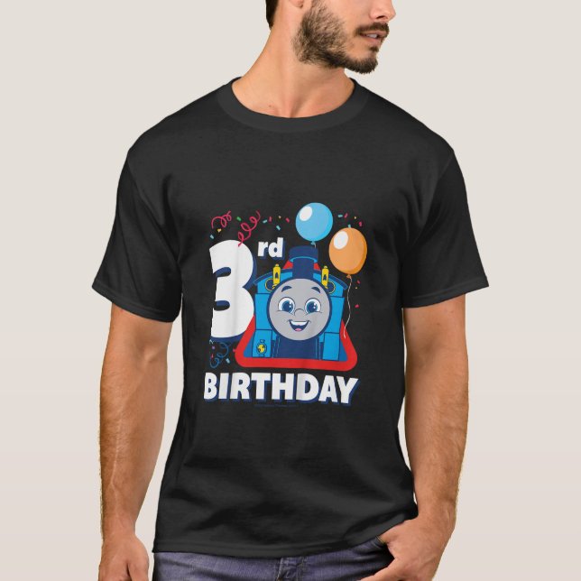 T-shirt Enfants Thomas amis heureux 3e anniversaire (Devant)