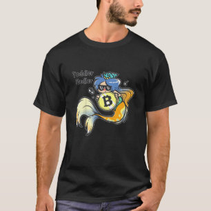 T-shirt Enfants Toddler Hodler Bitcoin Sirène avec Sunglas