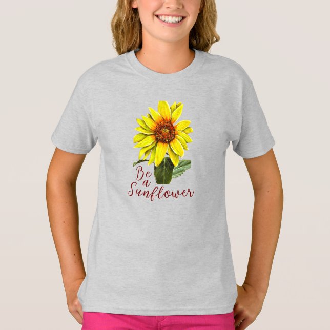 T-Shirt Enfants Tournesol (Devant)