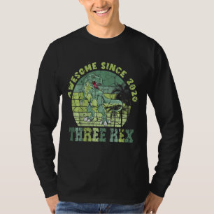 T-shirt Enfants Trois Rex 3e Cadeaux d'anniversaire T Rex 