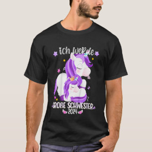 T-shirt Enfants Unicorne Big Soeur Baby shower frère Unico