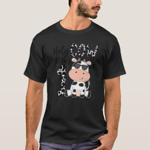 T-shirt Enfants Vache sainte Je suis 1 Anniversaire Garçon