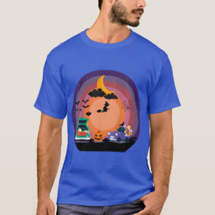 T-shirt Enfants Véhicule de construction Halloween Crane T