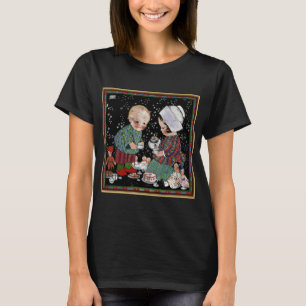 T-shirt Enfants vintage ayant une fausse partie de thé