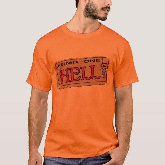 T-shirt enfer (Devant)