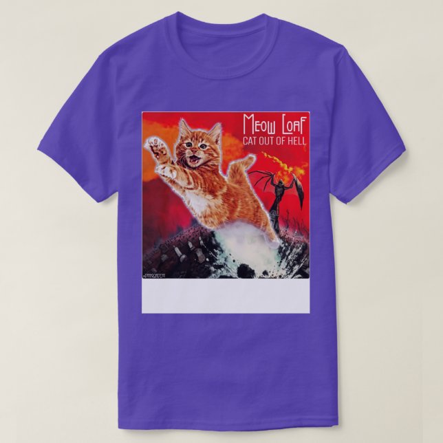 T-shirt Enfer Cat Outta (Design devant)