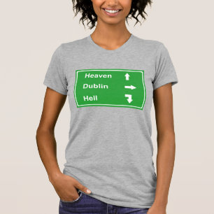 T-shirt Enfer Dublin de ciel