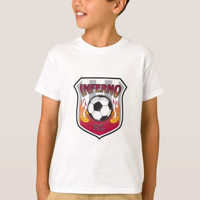 T-shirt Enfer F.C. Kids Basic T (Devant)
