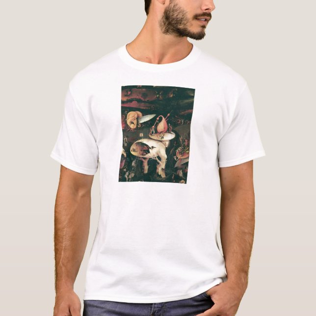 T-shirt enfer par le bosch de hieronymus (Devant)