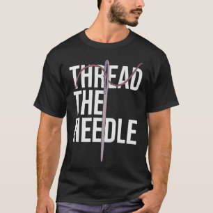 T-shirt Enfilage d'aiguille - Enfiler l'aiguille - Outil d