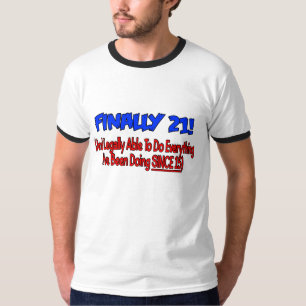 T-shirt Enfin 21 !