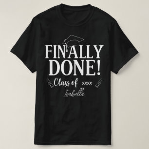 T-shirt Enfin Fait Classe de [Année] Chemise de Remise des