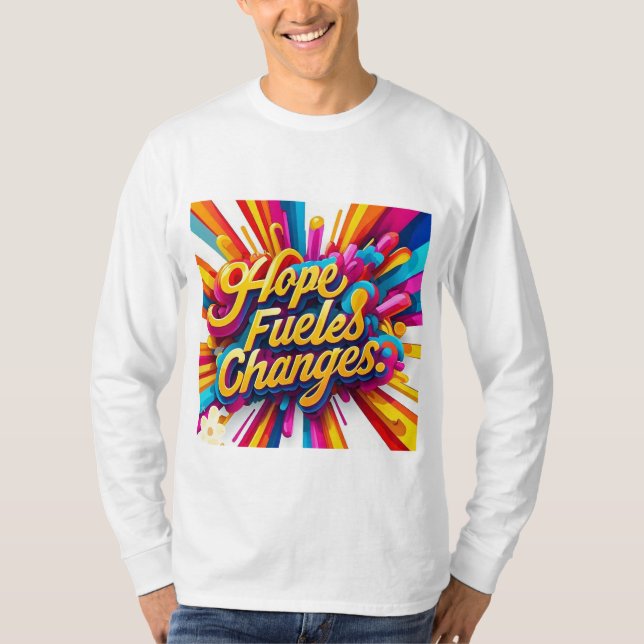 T-shirt "Enflammez le changement" (Devant)