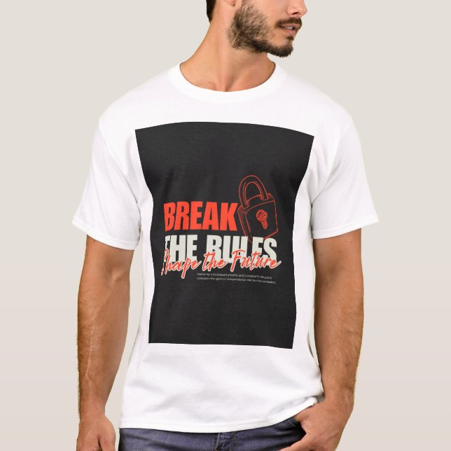T-SHIRT ENFREINDRE LES RÈGLES (Devant)