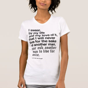 T-shirt Engagement de John Galt