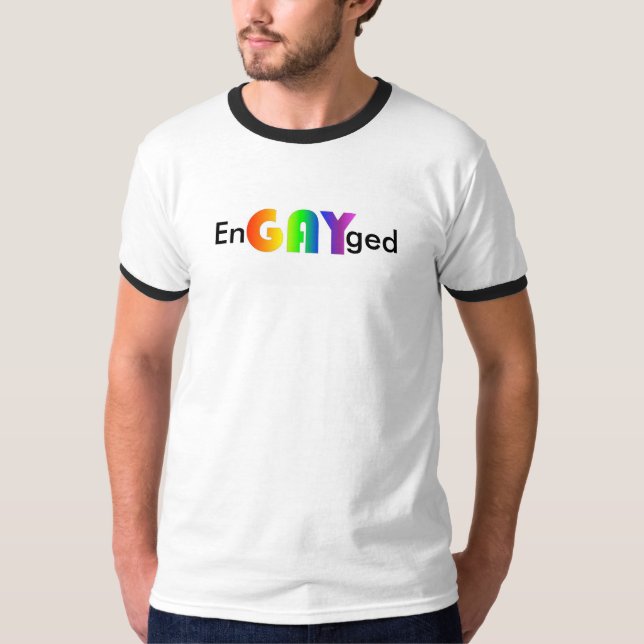 T-shirt Engaygé homme (Devant)