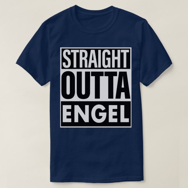 T-shirt Engel Nom Droit Extérieur Engel (Design devant)